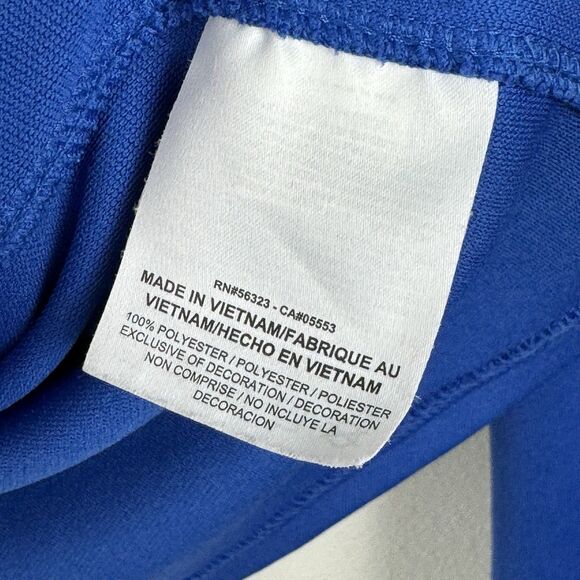 Nike Golf Dri-Fit 1/4 Zip Long Sleeve Pullover Men’s Large Blue 2018 Ryder Cup - Picture 6 of 9